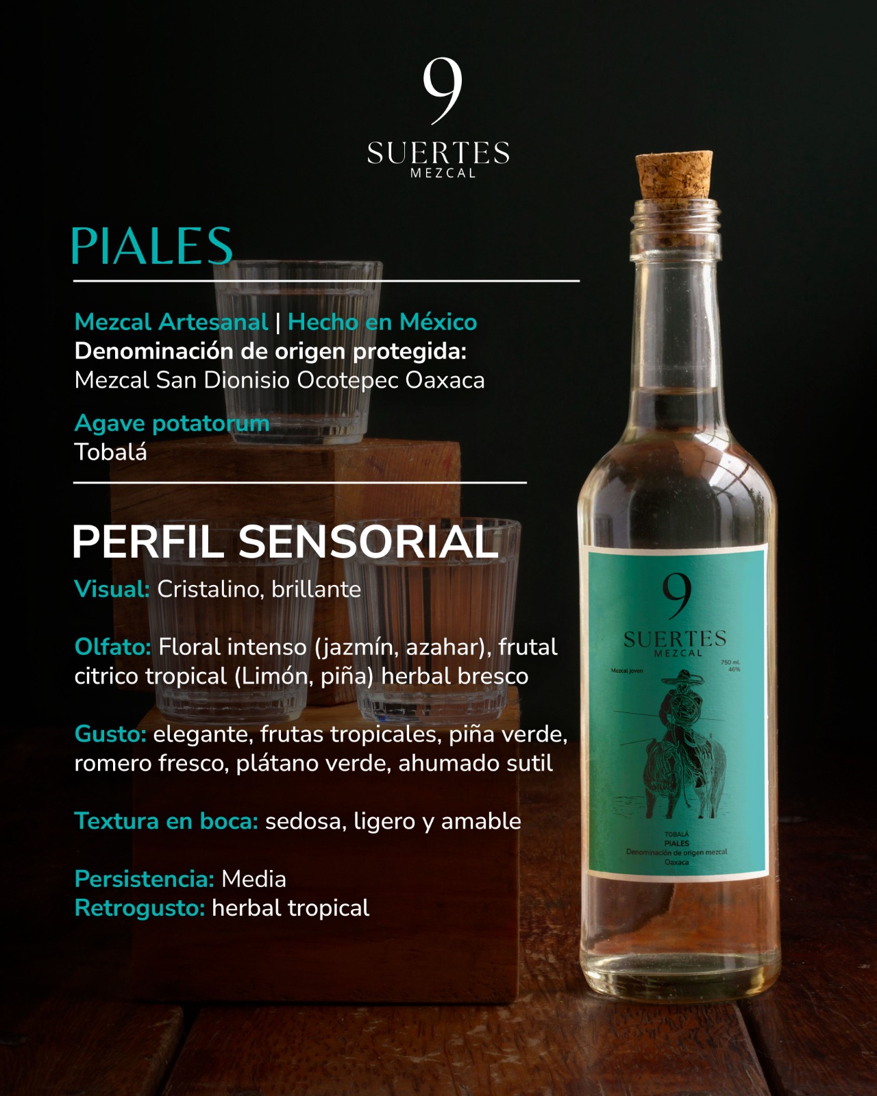 9 Suertes: Tobalá